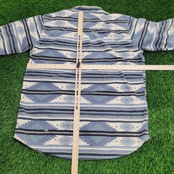 Vintage Woolrich Southwestern Button Down Shirt XL USA Made - Picture 9 of 14